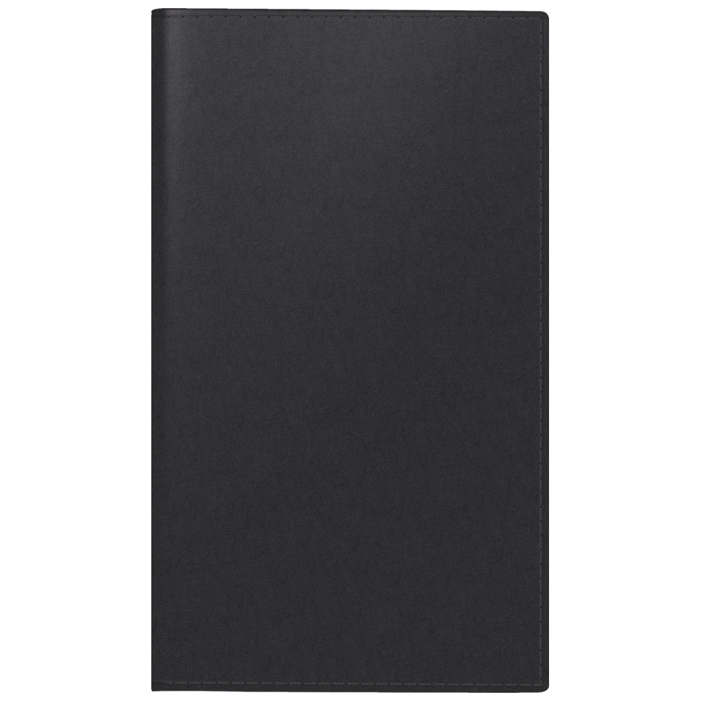 Taschenkalender Mod. 758 2027 | A6, Kunstleder, schwarz