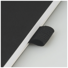 Buchkalender Kompagnon Mod. 761 66 2027 | 21×26 cm, Kunststoff, schwarz