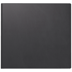 Buchkalender Mod. 762 2027 | 16,2×15 cm, Kunststoff, schwarz