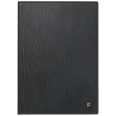 Buchkalender Mod. 765 2027 | A5, Leder, schwarz