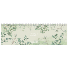 Querterminbuch Mod. 774 2027 „Kalypso“ | 32,6×10,2 cm, Karton