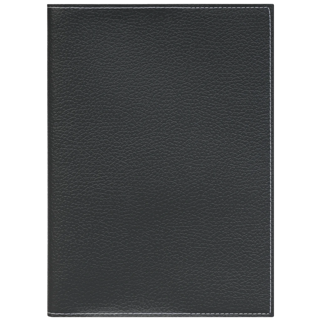 Buchkalender Premium Mod. 781 2027 | A4, Kunstleder, schwarz