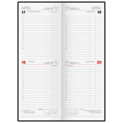 Vormerkbuch Mod. 784 2027 | 10,8×29,7 cm, Papier, blau