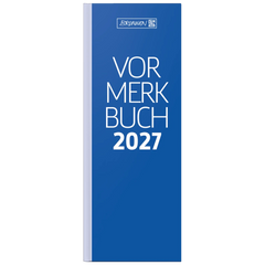 Vormerkbuch Mod. 784 2027 | 10,8×29,7 cm, Papier, blau