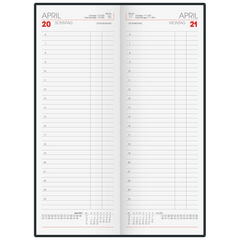 Vormerkbuch Mod. 785 2027 | 10,8×29,7 cm, Papier, grün