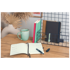 Buchkalender Kompagnon Mod. 791 66 2027 | A5, Kunststoff, pink