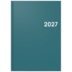 Buchkalender Colour Line Mod. 795 2027 | A5, Kunststoff, petrol