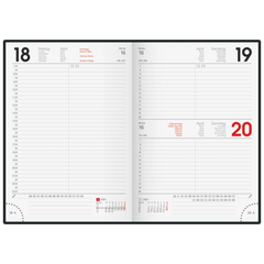 Buchkalender Colour Line Mod. 795 2027 | A5, Kunststoff, hellgrün