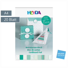 Motivkarton-Block | A4, 20 Blatt, mint