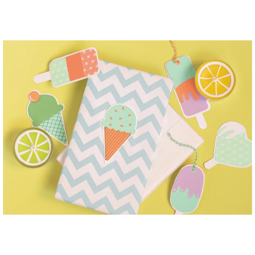 Tonpapier-Block „Frühling“ | A4, 10 Blatt