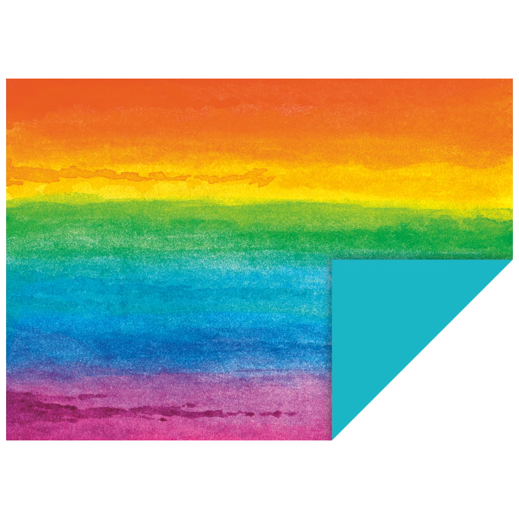 Motivkarton „Aqua Rainbow“ | 50×70 cm, 240 g/m², bunt