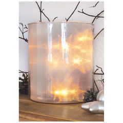 3D-Effektfolie „Sterne“ | 300 mm × 1 m, transparent