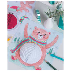 3D-Mal-Set „Wintertiere“ | 195×210 mm