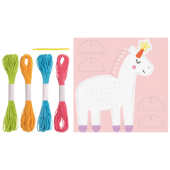 Stick-Figuren-Set „Einhorn“ | 145×165×50 mm, mehrfarbig