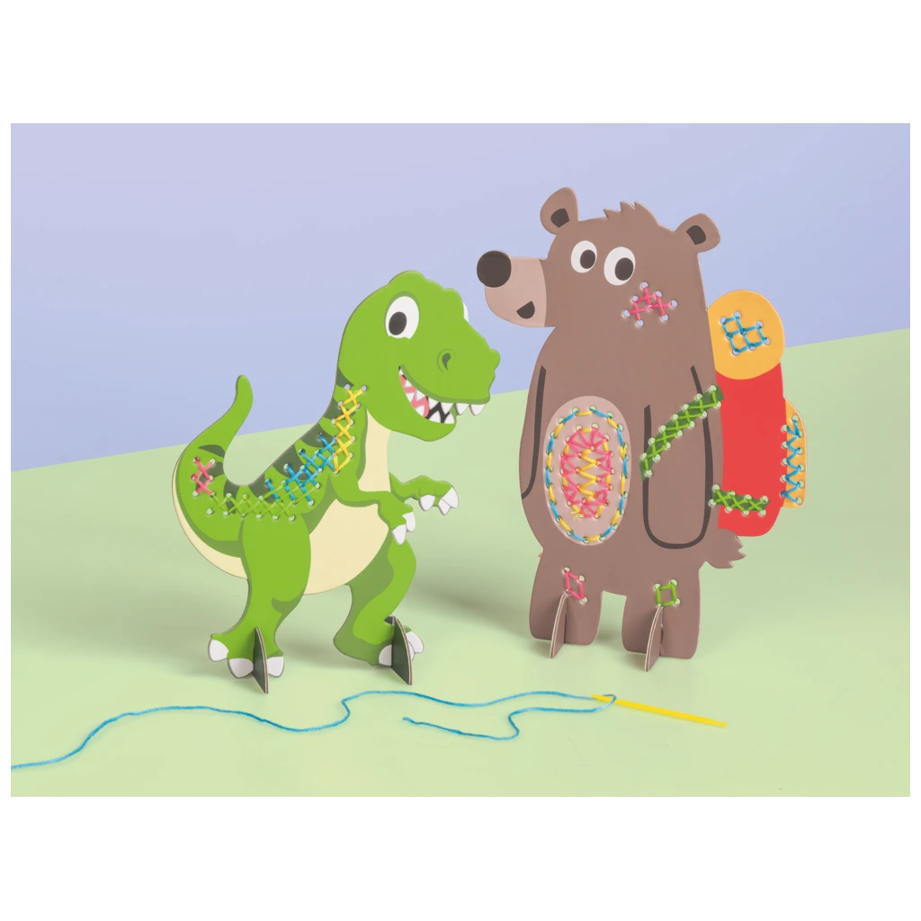 Stick-Figuren-Set „Bär“ | 165×225×50 mm, mehrfarbig