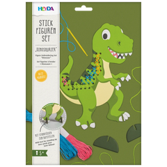 Stick-Figuren-Set „Dinosaurier“ | 155×190×50 mm, mehrfarbig