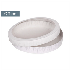 Laternendeckel und -boden | Ø 11 cm, weiß