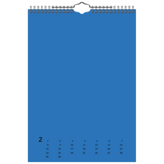 Bastel- und Fotokalender immerwährend | A4