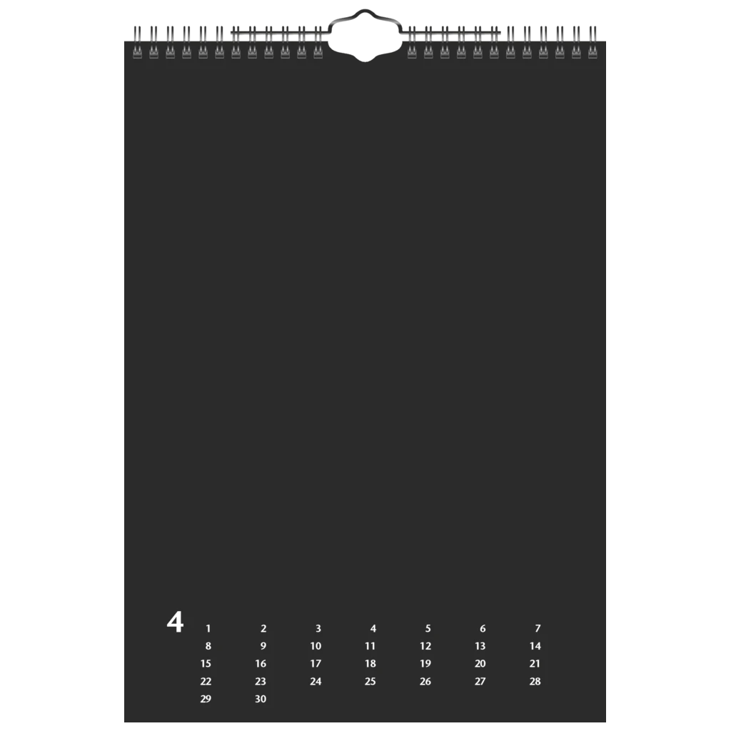 Bastel- und Fotokalender immerwährend | A4, gold