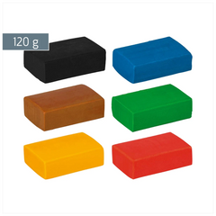 Modelliermassen-Set Kneten & Radieren „Colorpack Basic“ | 120 g