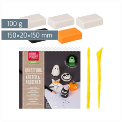 Bastel-Set Kneten & Radieren „Nightmare“ | 100 g