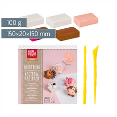 Bastel-Set Kneten & Radieren „Friends“ | 100 g