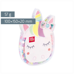 Schmuck-Set „Unicorn“ | 100×150×20 mm, mehrfarbig, pastell, 57 g