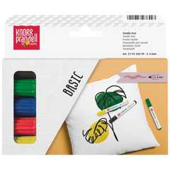 Textile Pen-Set „Basic“ dick | 2-4 mm