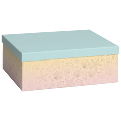 Geschenkbox „Sereia“ | 24×12×33 cm, 120 g/m², mehrfarbig