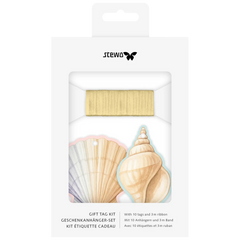 Geschenkanhänger-Set „Sereia“ | mehrfarbig
