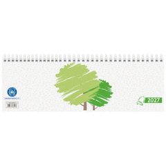 Querterminbuch 2027 „UWS“ | 29,7×10 cm, Karton
