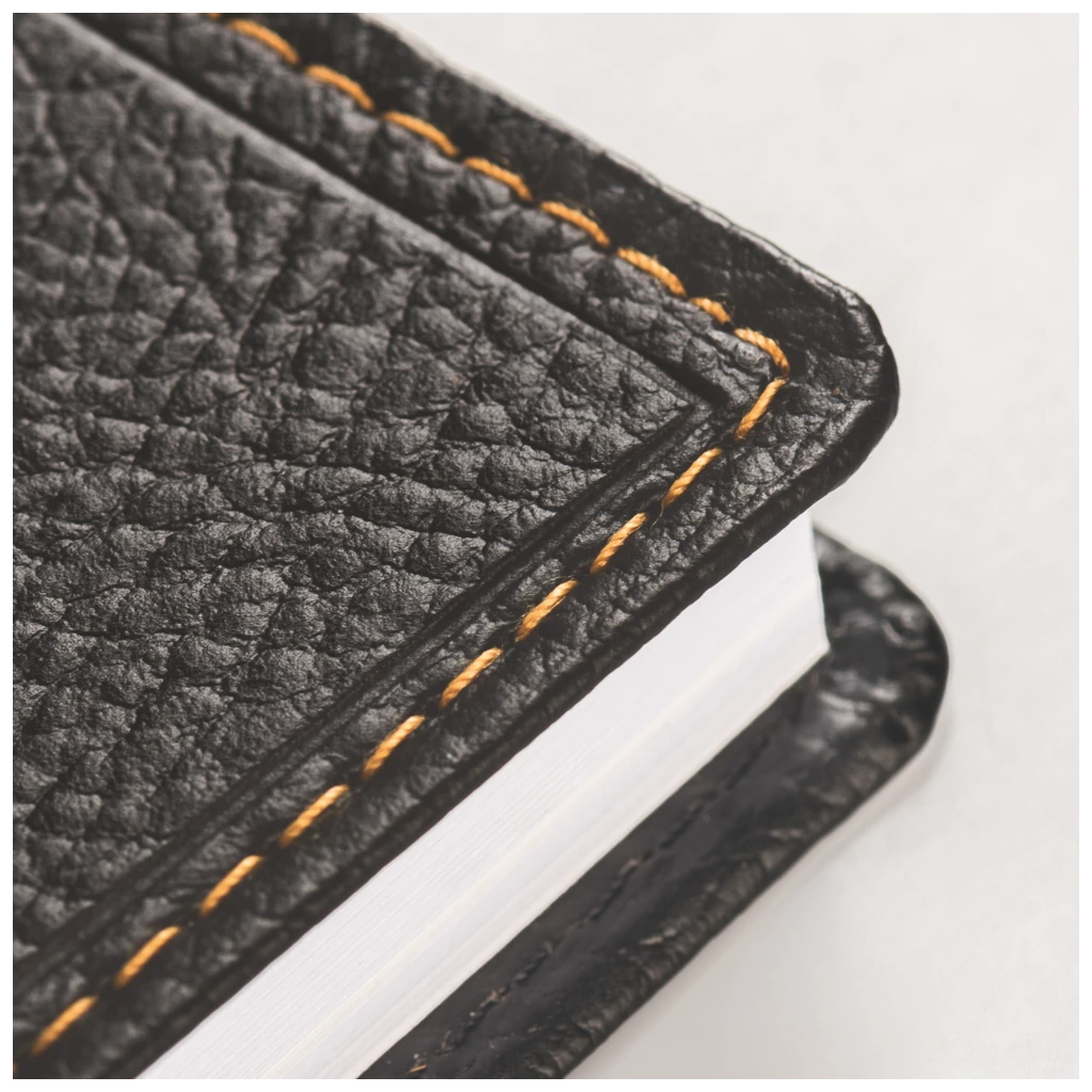 Taschenkalender Mod. partner/Industrie I 2027 | A7, Kunstleder, schwarz
