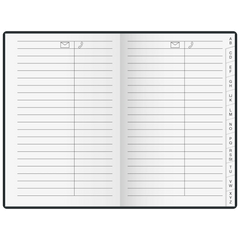 Taschenkalender Design Line Mod. partner/Industrie I 2027 „Shells“ | A7, Kunstleder
