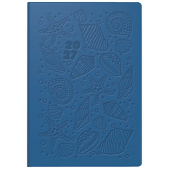 Taschenkalender Design Line Mod. partner/Industrie I 2027 „Shells“ | A7, Kunstleder