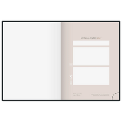 Taschenkalender Premium Young Line Mini 2027 „Starry Night“ | A6, Kunstleder