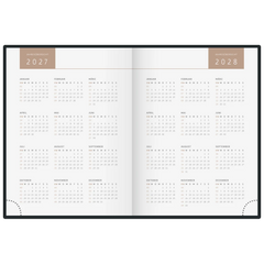 Taschenkalender Premium Young Line Mini 2027 „Starry Night“ | A6, Kunstleder