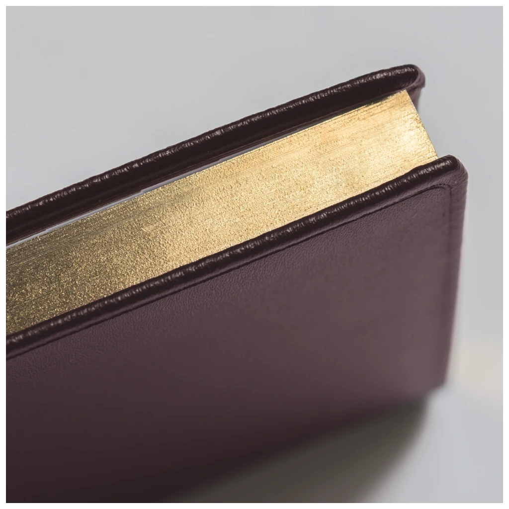 Taschenkalender Mod. partner/Industrie I 2027 | A7, Leder, dunkelrot