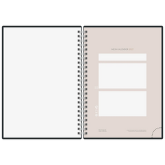 Buchkalender Premium Young Line 2027 „Marble“ | A5, Papier