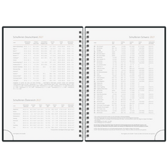 Buchkalender Premium Young Line 2027 „Yoga“ | A5, Papier