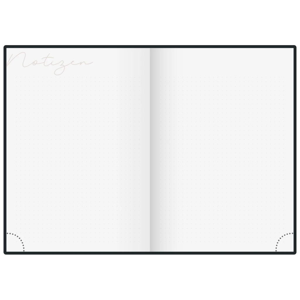 Buchkalender Premium Young Line 2027 „Greeny“ | A5, Papier