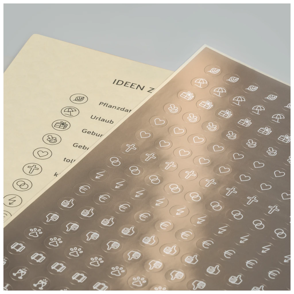 10-Jahres-Kalender Premium 2026-2035 „10 Years of Moments“ | A4, Kunstleder