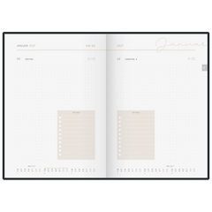 Buchkalender Premium Young Line 2027 „Watercolor“ | A5, Papier
