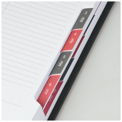 Buchkalender Mod. ROMA 1 2027 | A5, Kunstleder, blau