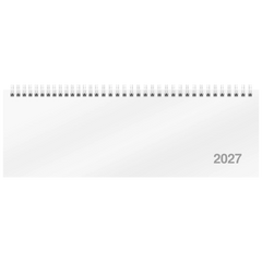 Querterminbuch Mod. ac-Wochenquerterminer 2027 | 30,7×10,5 cm, Karton, weiß