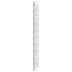 2-Jahres-Ersatzkalendarium 2027/2028 | 9,4×132 cm