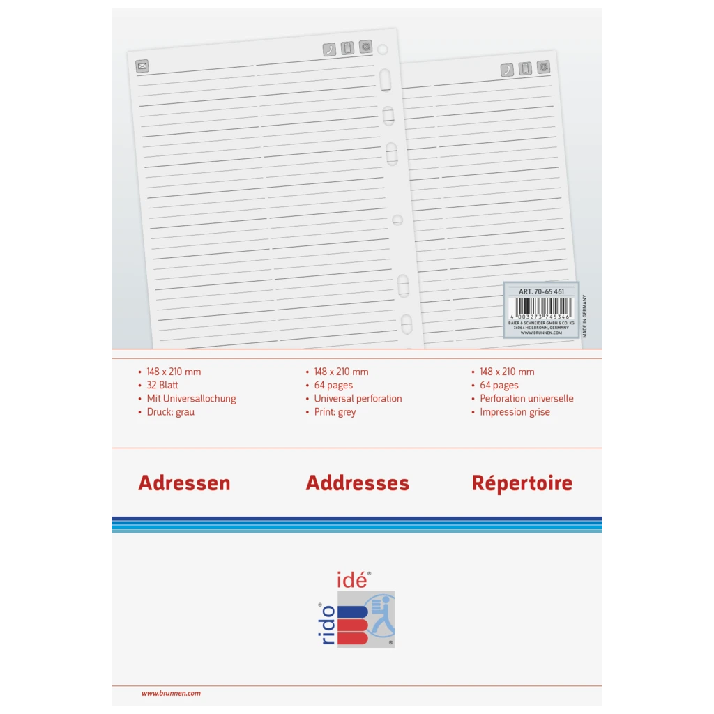 Adressen/Notizen Timing 1 | A5