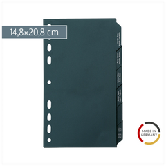 Kalender-Register BUSINESS | schwarz