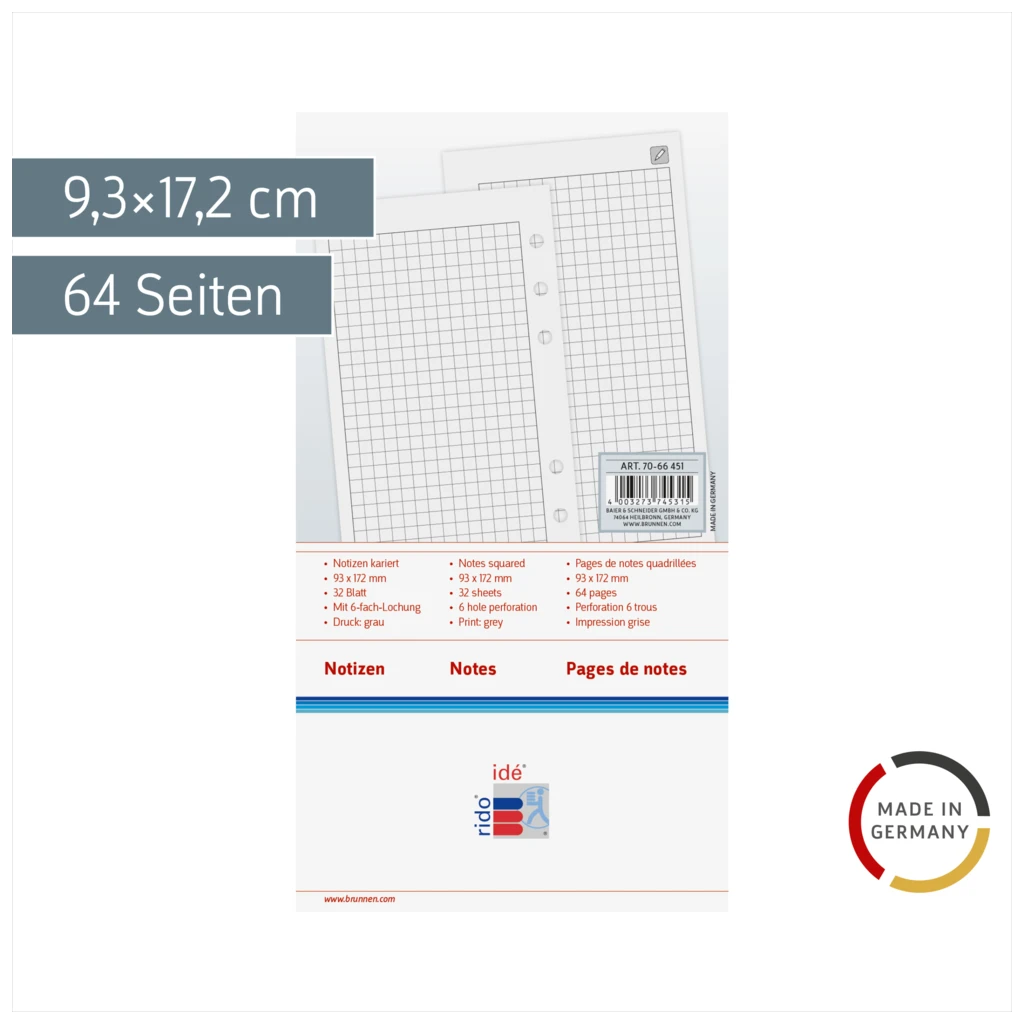 Notizen Timing 2 | 9,3×17,2 cm
