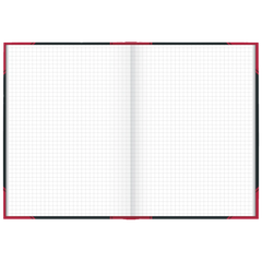 Notizbuch Chinabuch | A5, kariert, schwarz